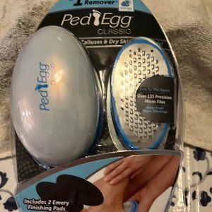 Ped Egg Callus Remover, Remove Tough Calluses, Dry Skin to Reveal Smooth Soft Ft